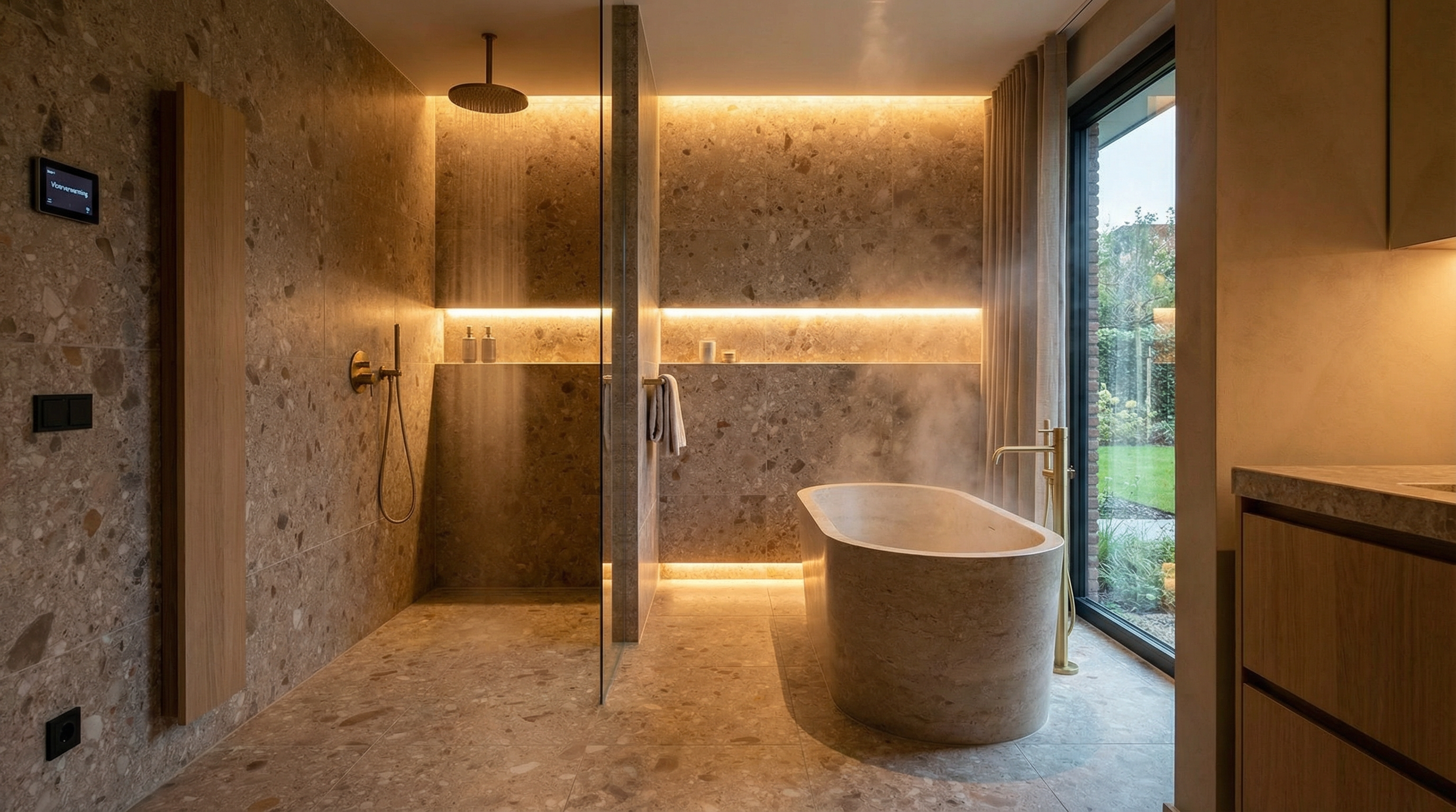 Luxe badkamer renovatie